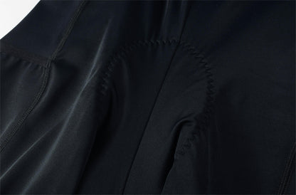 Women's Cargo Bib Shorts Yun Lan-Black