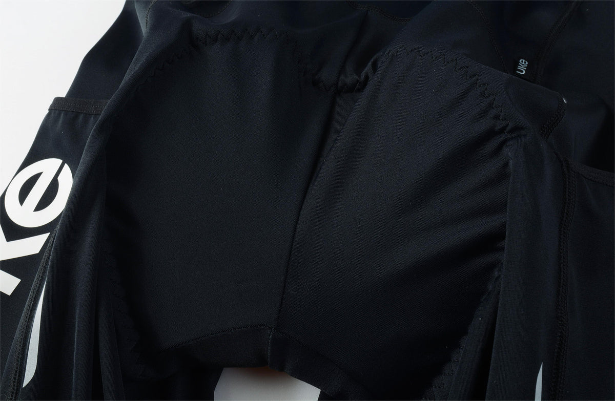 Women's Cargo Bib Shorts Yun Lan-Black