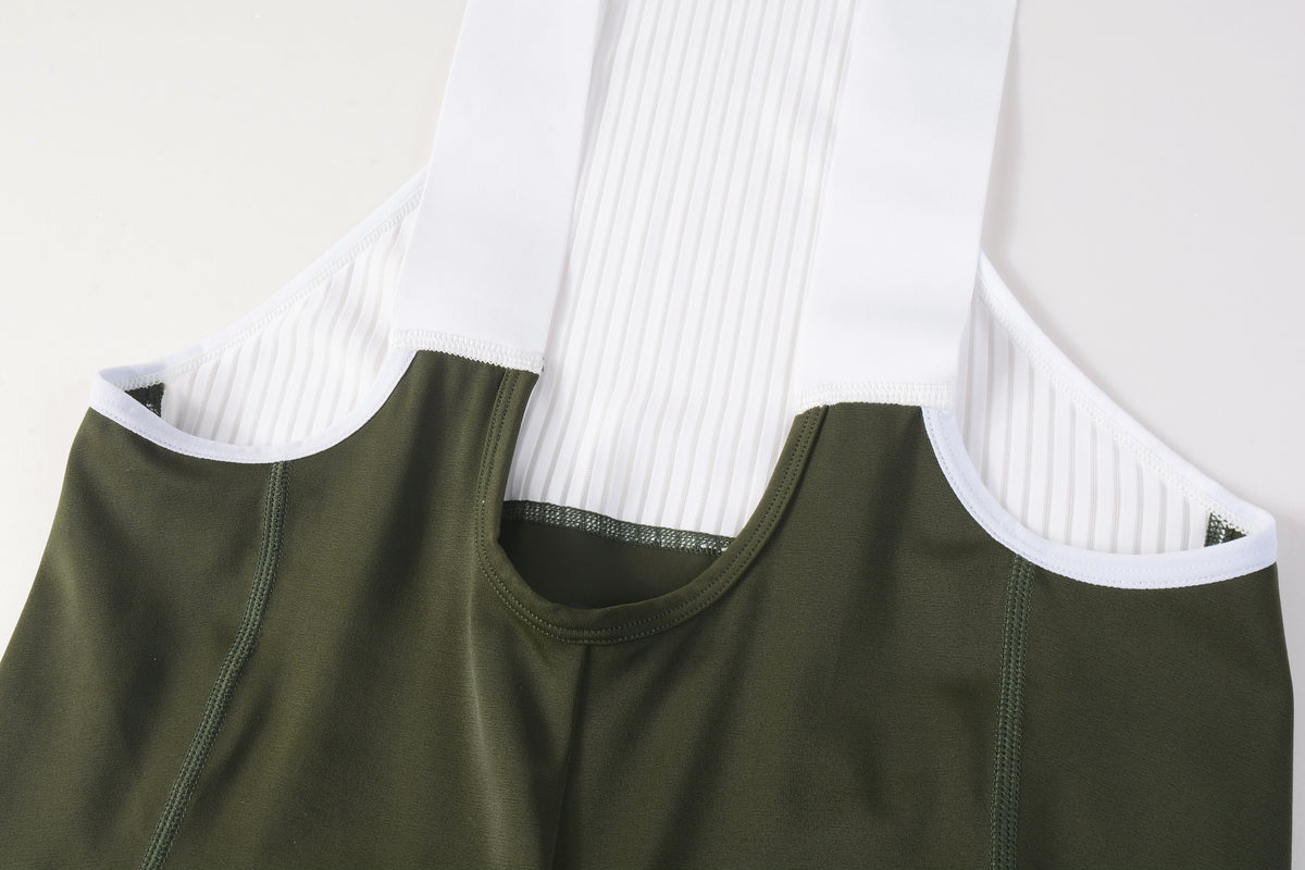 Men's Cargo Bib Shorts CL-1 Gaowu -Army green
