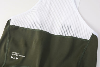 Men's Cargo Bib Shorts CL-1 Gaowu -Army green