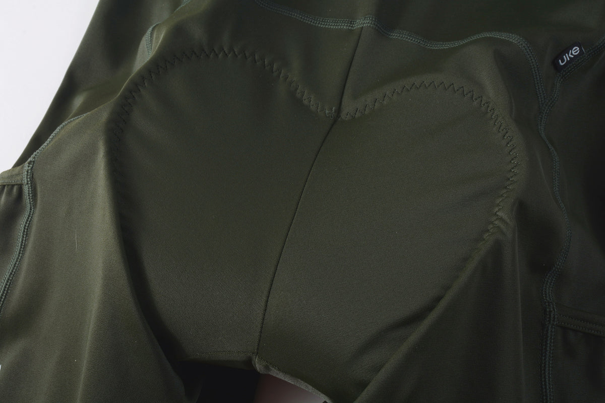 Men's Cargo Bib Shorts CL-1 Gaowu -Army green