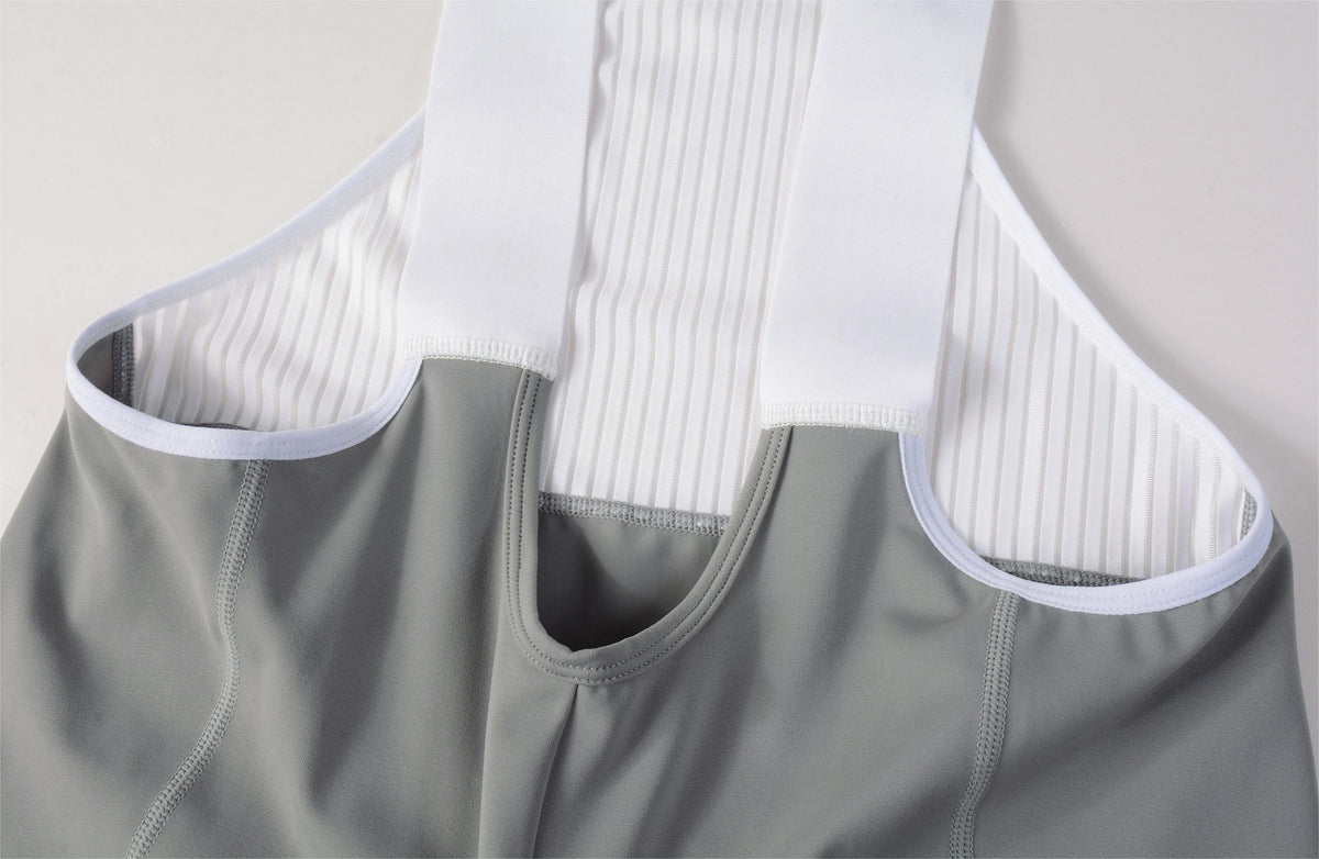 Men's Cargo Bib Shorts CL-1 Gaowu -Silver moon