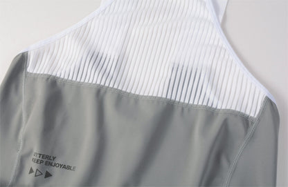 Men's Cargo Bib Shorts CL-1 Gaowu -Silver moon