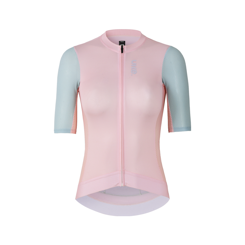 Women's Jersey SI-1 Moving clouds-Pink green