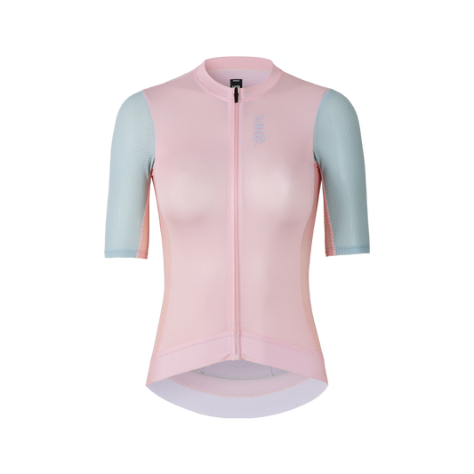 Maillot de mujer SI-1 Nubes en movimiento-Rosa verde