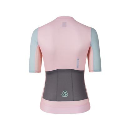Women's Jersey SI-1 Moving clouds-Pink green
