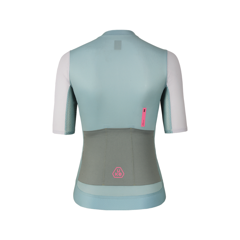 Women's Jersey SI-1 Moving clouds-Sage green
