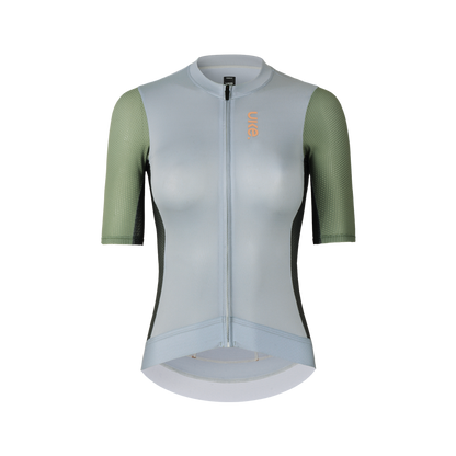 Maillot de mujer SI-1 Nubes en movimiento-Verde grisáceo claro