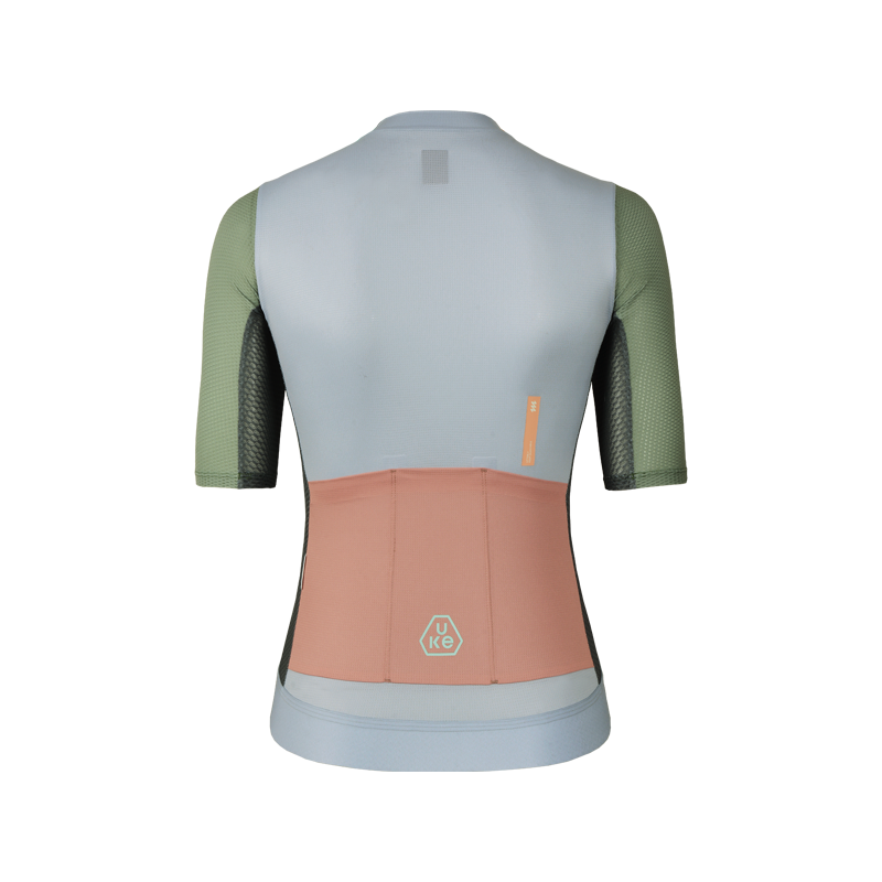 Maillot de mujer SI-1 Nubes en movimiento-Verde grisáceo claro