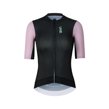 Women's Jersey SI-1 Moving clouds-Black pink