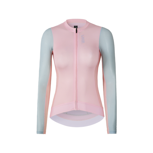Women's LS Jersey SI-1 Floating scenery-Pink green
