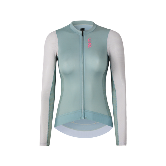 Women's LS Jersey SI-1 Floating scenery-Sage green