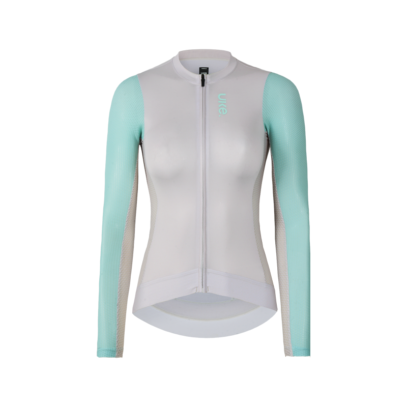 Women's LS Jersey SI-1 Floating scenery-Oat green