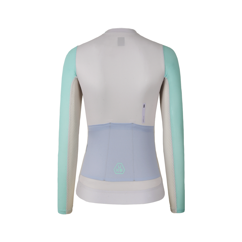 Women's LS Jersey SI-1 Floating scenery-Oat green