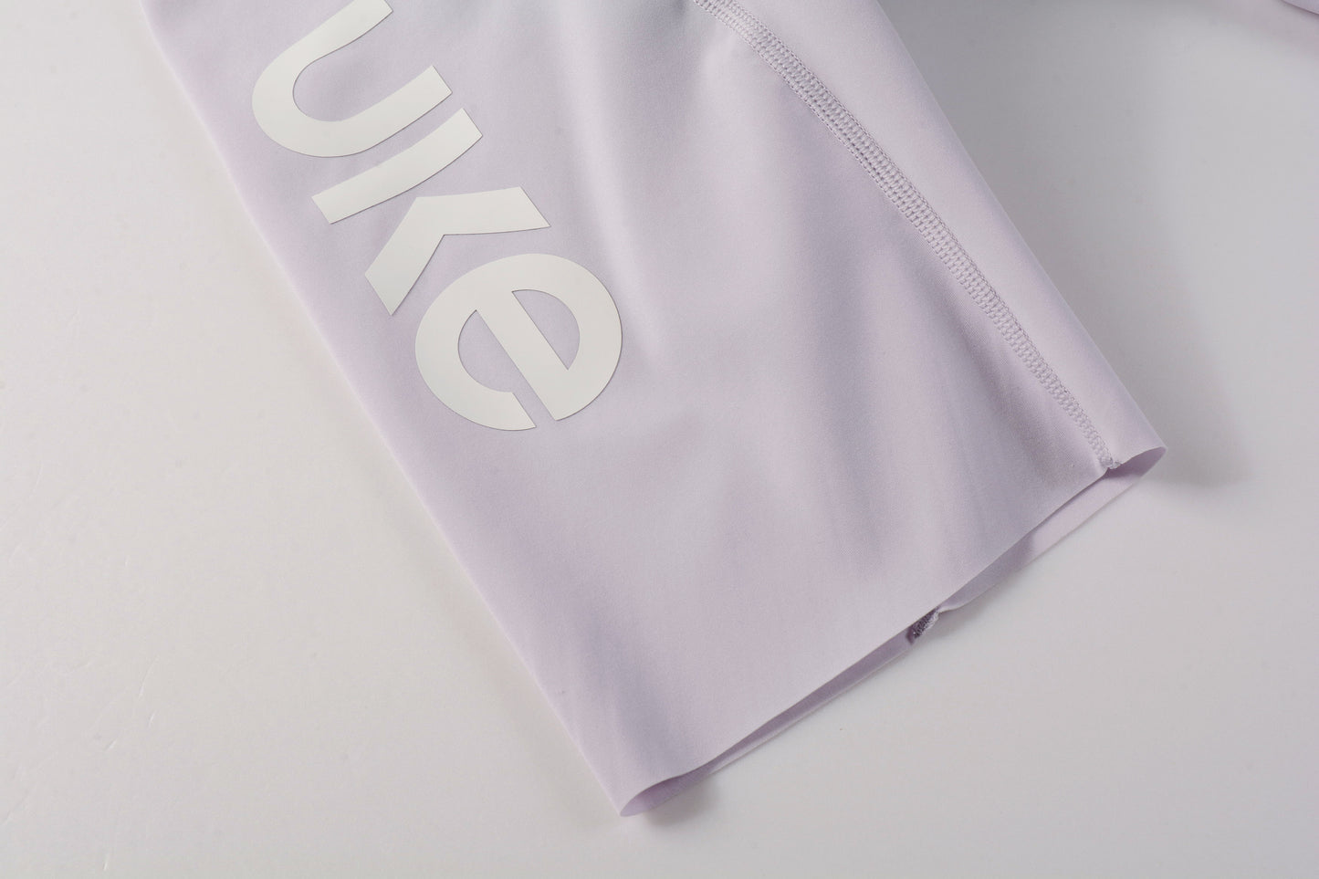 Women's Seamless Bib Shorts Curly Shu-Pale morning glory purple