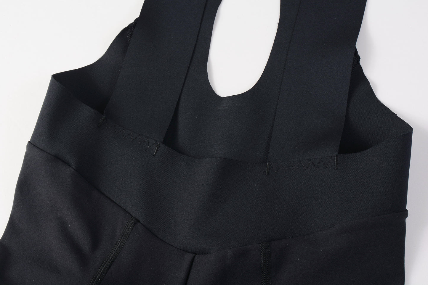 Men's Seamless Bib Shorts SI-1 Shatter the sky - Black