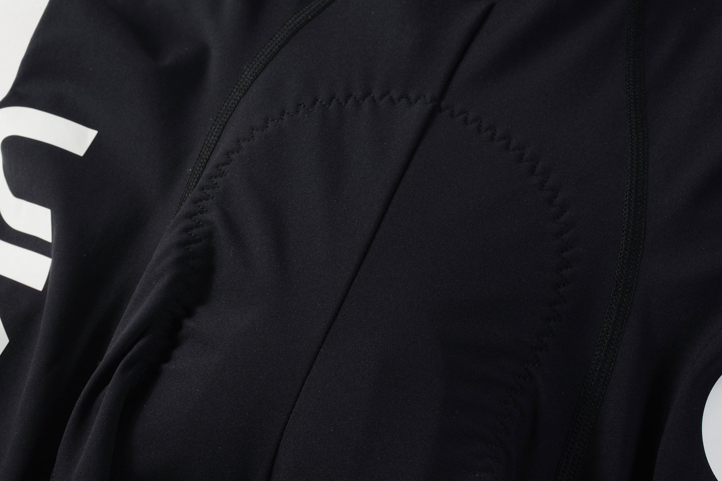 Men's Seamless Bib Shorts SI-1 Shatter the sky - Black