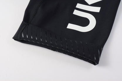 Men's Seamless Bib Shorts SI-1 Shatter the sky - Black
