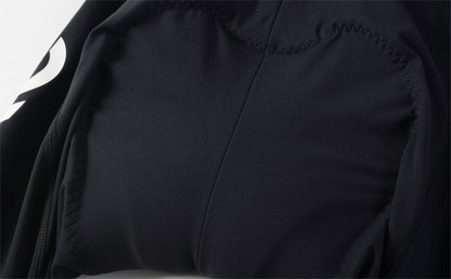Women's Seamless Bib Shorts SI-1 Curly Shu-Black