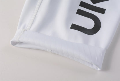 Women's Seamless Bib Shorts SI-1 Curly Shu-White