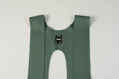 Men's Seamless Bib Shorts SI-1 Shatter the sky - Bluish grey