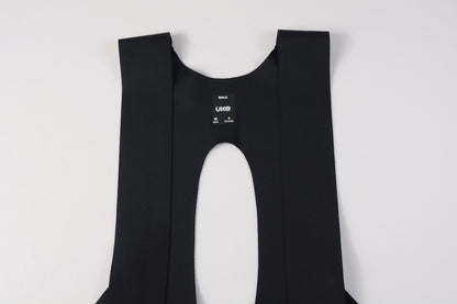 Men's Seamless Bib Shorts SI-1 Shatter the sky - Black