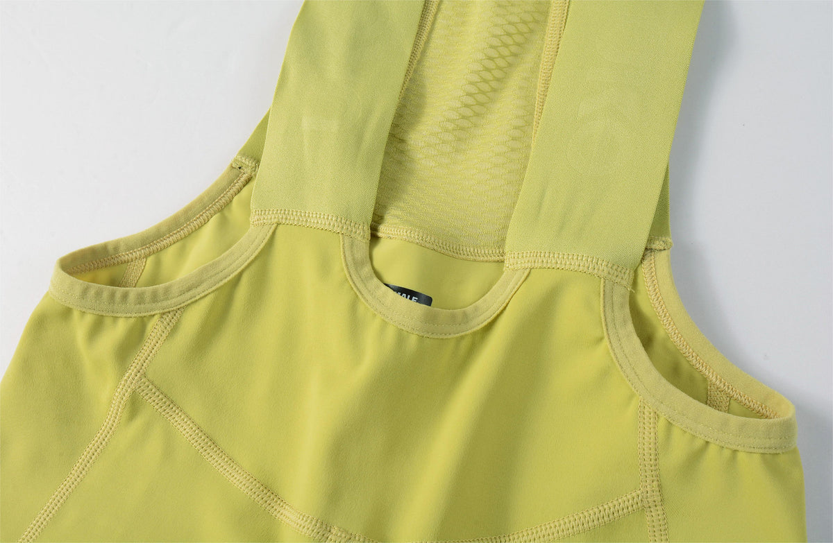 Women's EIT Bib Shorts PRO Xia Chi-Pale yellow