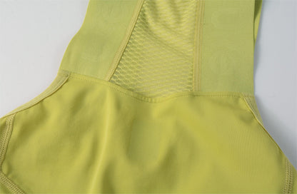 Women's EIT Bib Shorts PRO Xia Chi-Pale yellow