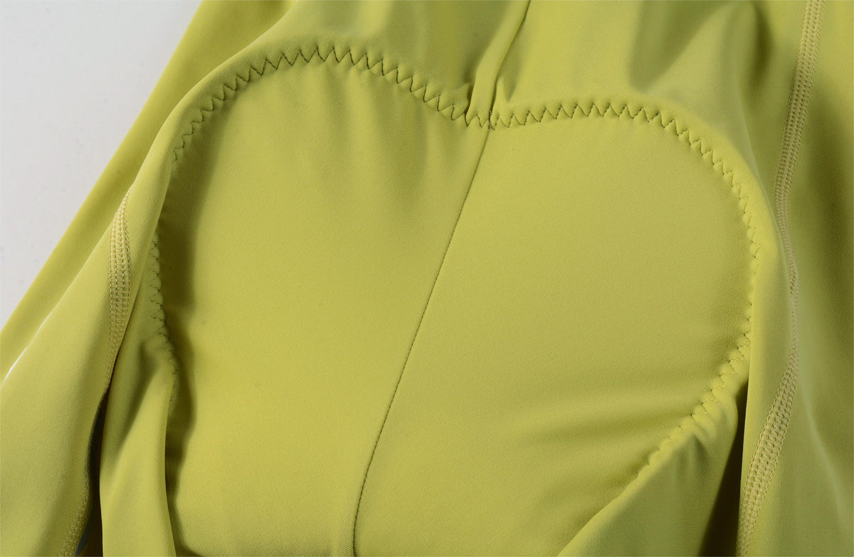 Women's EIT Ultra Bib Shorts PRO Chuncheng-Pale yellow