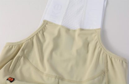 Men's EIT Bib Shorts PRO ChuanBai-Beige