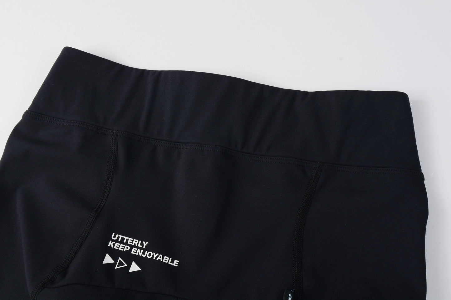 Men's Seamless Cycling Shorts SI-1 ChengYe -Black