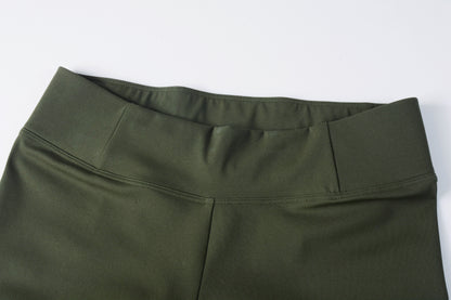 Men's Seamless Cycling Shorts SI-1 ChengYe -Olive Green