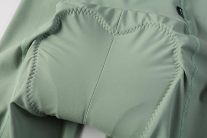 Men's Seamless Cycling Shorts SI-1 ChengYe -Sage green