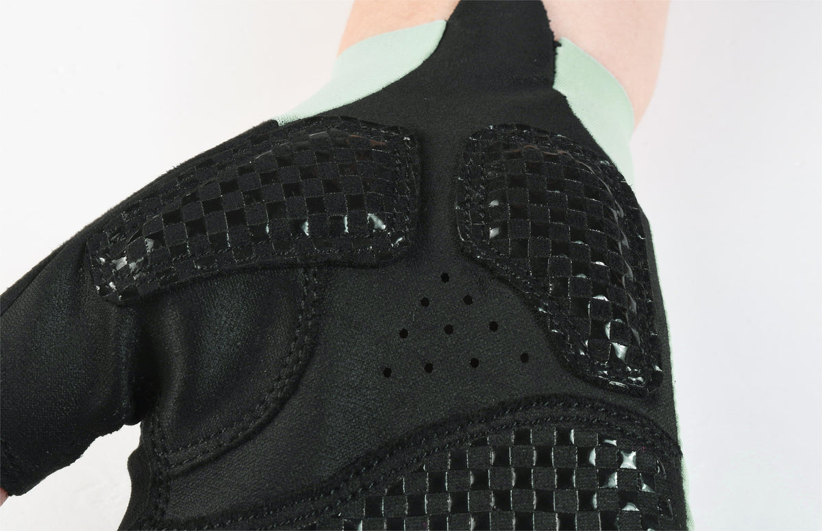 Short Fingers Gloves KuangYe - Sage green