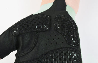 Short Fingers Gloves KuangYe - Sage green