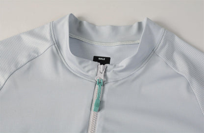 Men's LS Jersey SI-1 Qingzhang-Silver blue