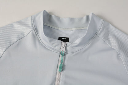 Men's Jersey Shenxi-Silver blue