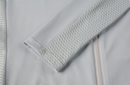 Men's LS Jersey SI-1 Qingzhang-Silver blue