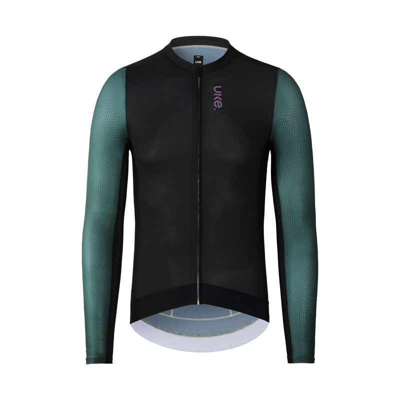 Men's LS Jersey SI-1 Yuechuan-Black green