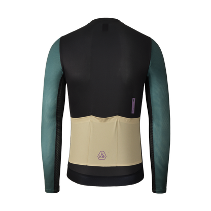 Men's LS Jersey SI-1 Yuechuan-Black green