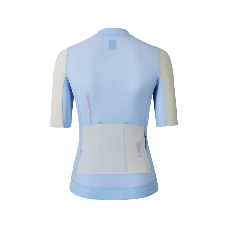 Women's Jersey Shixu-Silver blue