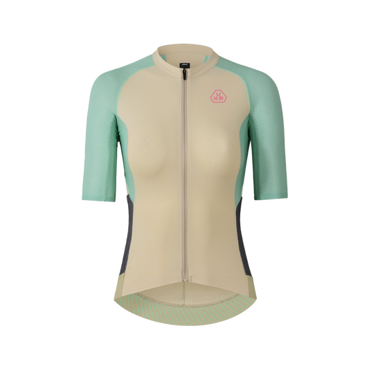 Maillot de mujer PRO Mission Hills-Azul claro beige