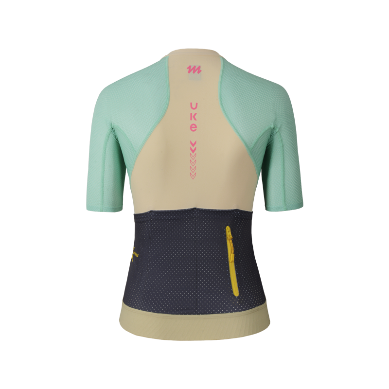 Maillot de mujer PRO Mission Hills-Azul claro beige