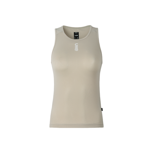 Women's Sleeveless Base Layer CL-1 ShanLan-Rice coffee
