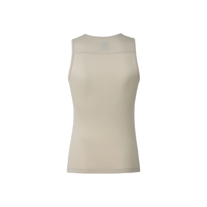 Women's Sleeveless Base Layer CL-1 ShanLan-Rice coffee