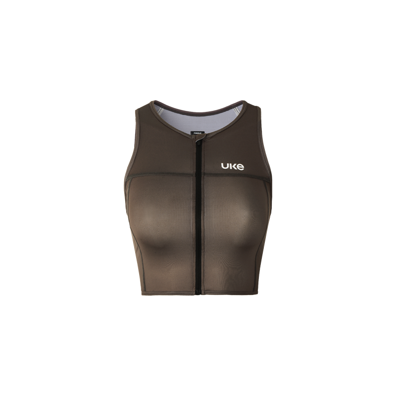 Women's Cycling Sports Vest CL-1 Star Return-Coffee brown