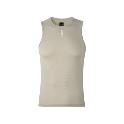Men's CL-1 Sleeveless Base Layer Cloud Light-Rice coffee