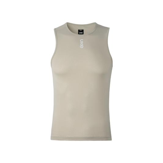 Men's CL-1 Sleeveless Base Layer Cloud Light-Rice coffee