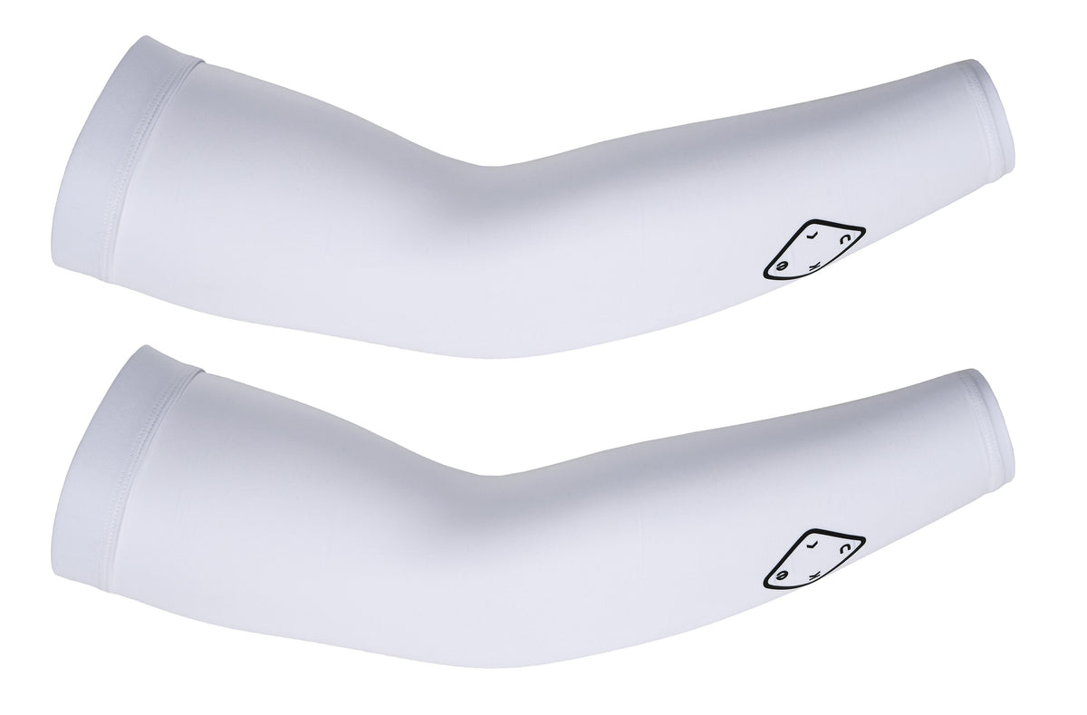 Cycling ice sleeves Cloud Gap-White