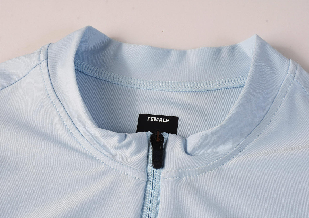 Women's Jersey SI-1  MengYuan-Clear light blue
